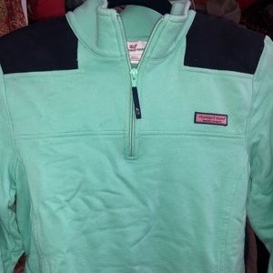 Vineyard Vines quarter zip sweatshirt.